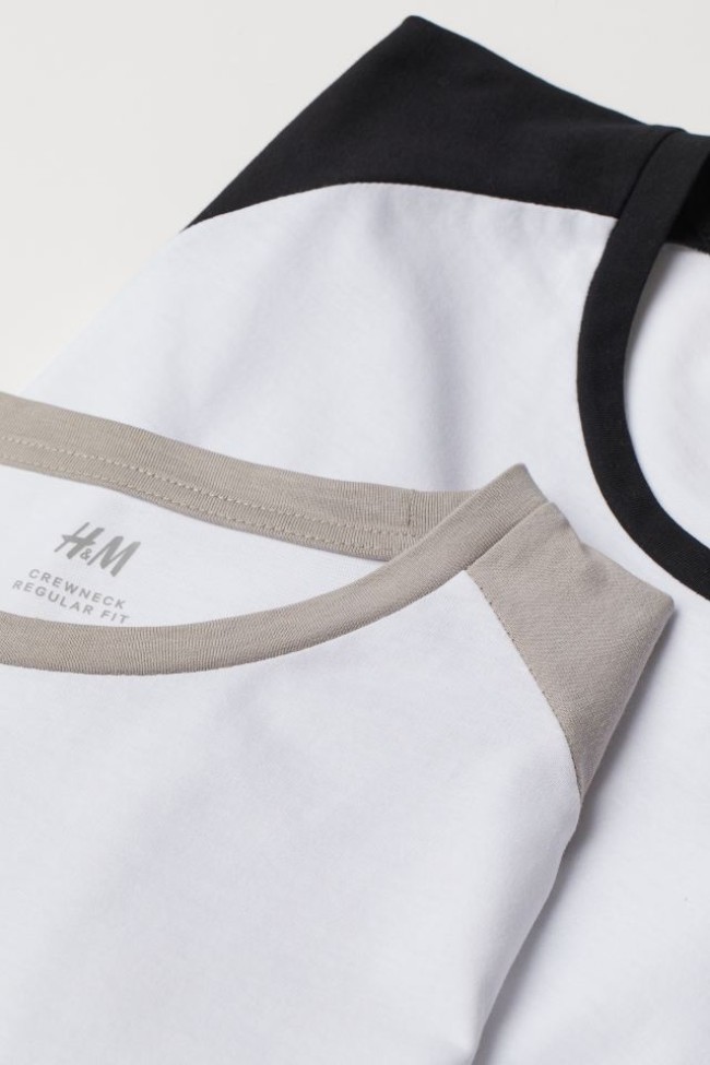 3 مدل تیشرت آستین بلند H&M سوئد 