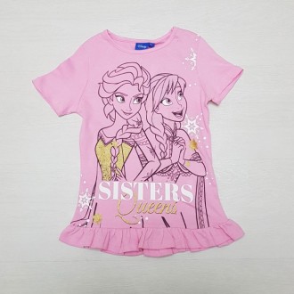 تی-شرت-دخترانه-26747-سایز-4-تا-8-سال-مارک-DISNEY